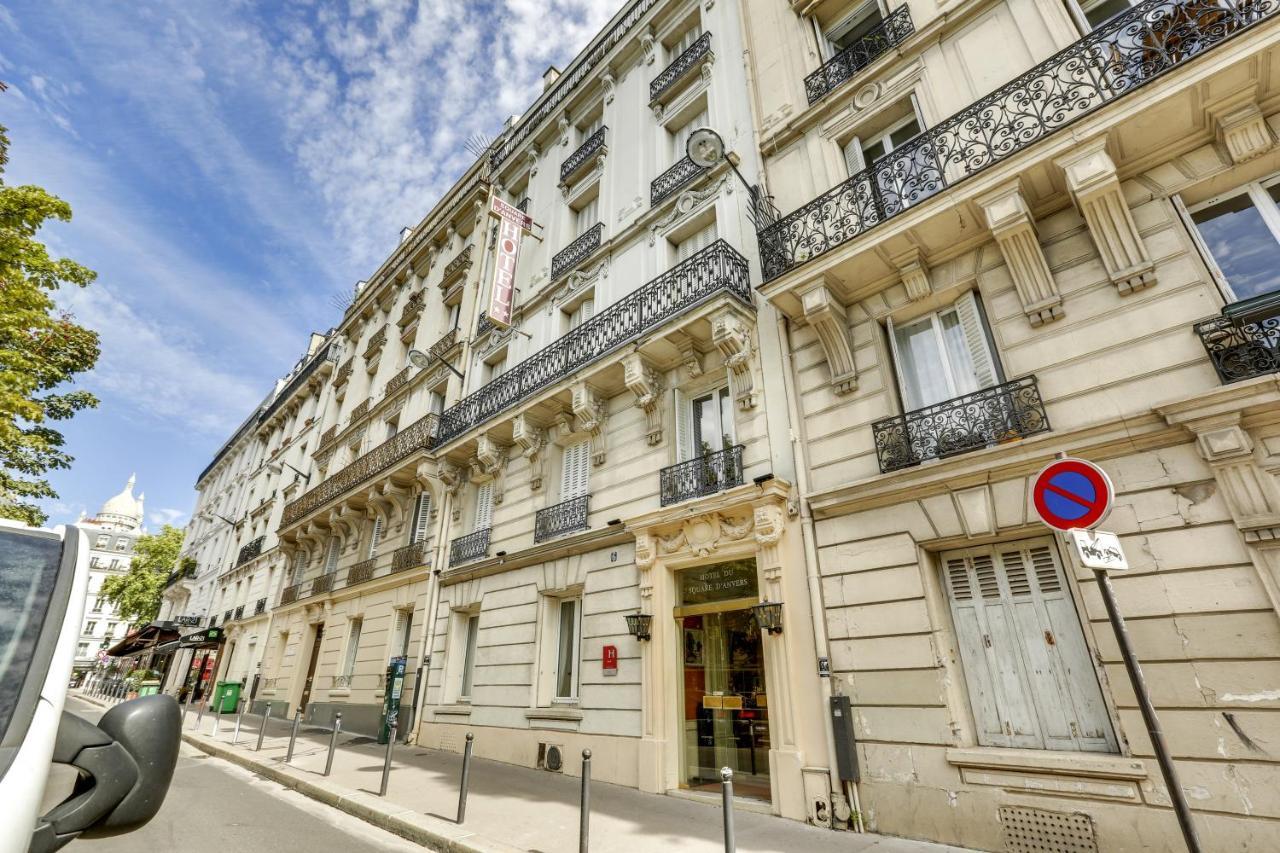 Hôtel du Square d'Anvers Paris Exterior foto