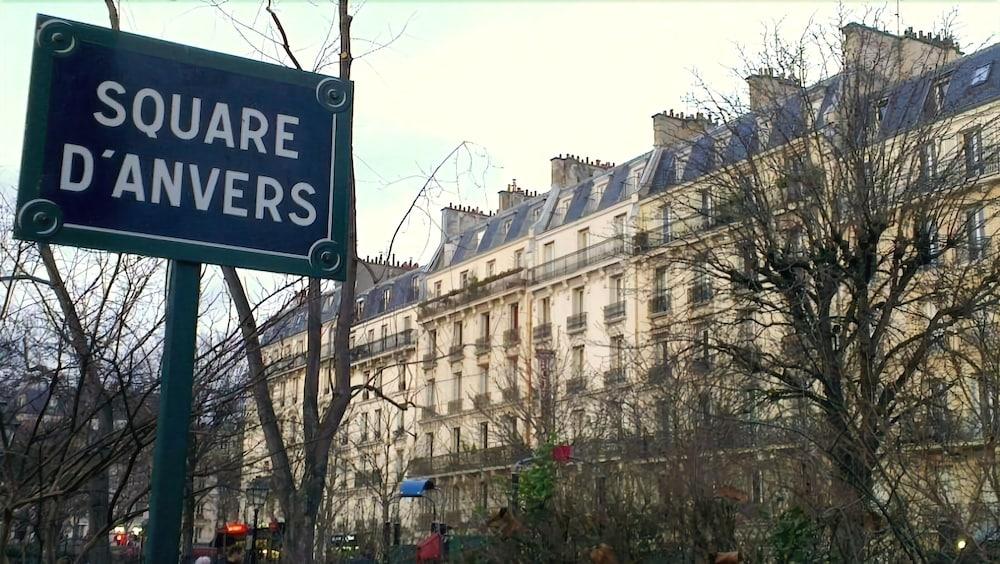 Hôtel du Square d'Anvers Paris Exterior foto